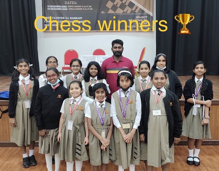 Chess Winners Girls